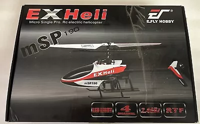 EFLY HOBBY ExHeli  MSP190 4CH 2.4GHz RTF Electric Remote Control Helicopter • $45