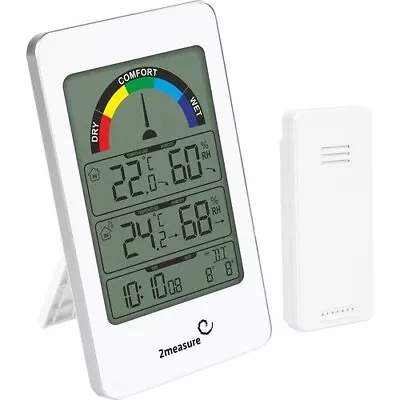 Household Weather Station Electronic RCC Sensor Thermometer And Hygrometer • £19.99