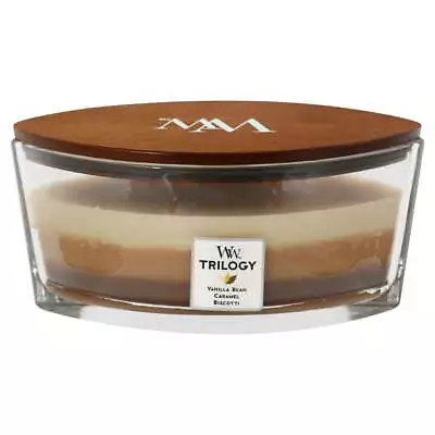 WoodWick Café Sweets Trilogy Ellipse Scented Candle • $26.90