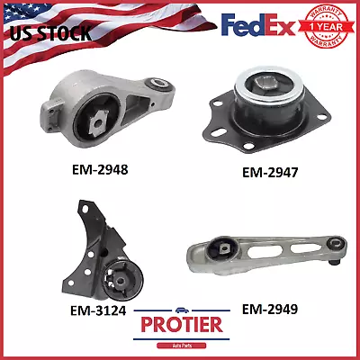 $65.79 • Buy 2002-2005 Dodge Neon 2.0L Engine Motor Mount Set With Automatic Transmission Mt.