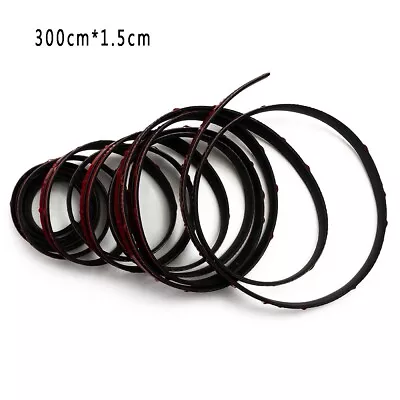 With Tape Rubber Seal Strip Sunroof Front Waterproof 3Meter*1.5cm EPDM • $13.33