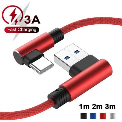 $3.56 • Buy For Samsung S21 S20 S10 S9 Plus Note 10 20 Type C Lead USB C Fast Charger Cable
