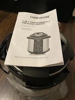 Farberware 7-in-1 Programmable Pressure Cooker • $49.15