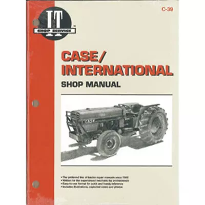 C39 I&T Shop Manual Fits Case-IH Fits International Tractor 685 885 SMC39 • $54.99