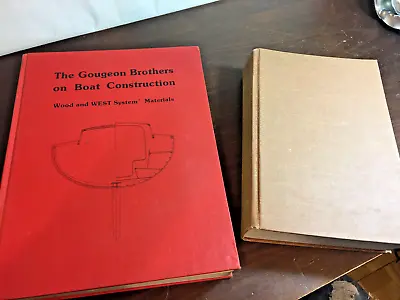 2 Vintage Boat Building Books Gougeon Bros Construction & From A Bare Hull • $14.95