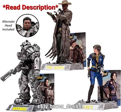 Fallout Movie Maniacs Set 3 Ghoul Lucy Maximus McFarlane Amazon LE Preorder • $189.89