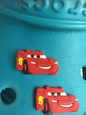 2 Lightning McQueen Cars Shoe Charms For Clogs.  • £2.49