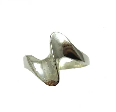 Genuine Plain Sterling Silver Ring Hallmarked Solid 925 Nickel Free Handmade • £17.80