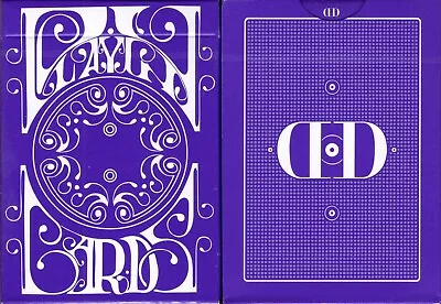 Smoke & Mirrors V9 Purple Playing Cards Poker Size Deck USPCC Custom Limited New • $17.99