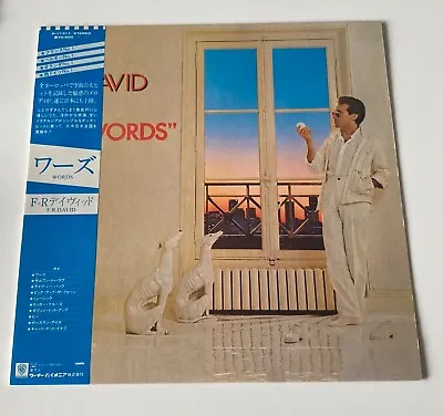 [LP] F.R. David - WORDS W/OBI P-11311 TikTok Revival Hit Japan Vinyl EX • $29