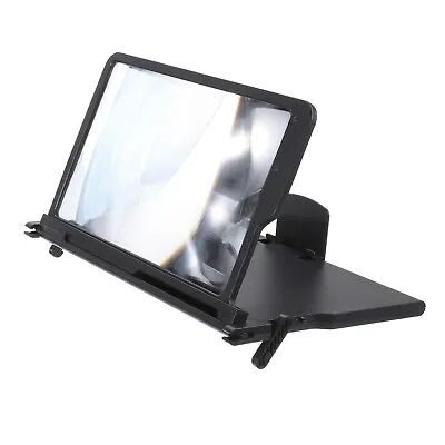 £20.20 • Buy 12  Screen Magnifier For Cell Phone, 3D Magnifying Projector Black