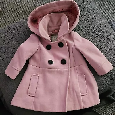 Girls Next Coat Age 6-9 Month • £0.99