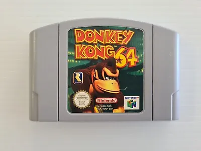 $65 • Buy Donkey Kong 64 - Nintendo 64 PAL Genuine