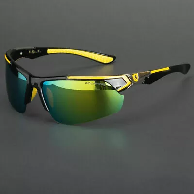 Polarized Sport Men Cycling Baseball Golf Ski Sunglasses Fishing Driving Glasses • $11.98