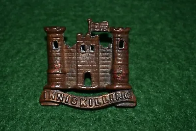 The 6th (Inniskilling) Dragoons Officers Service Dress Cap Badge - *RARE* • £155