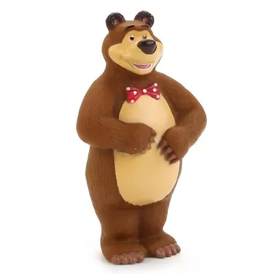 Masha And The Bear Bear Figurine Bath Toys Rubber Original 4.7  / 12 Cm • $19.99