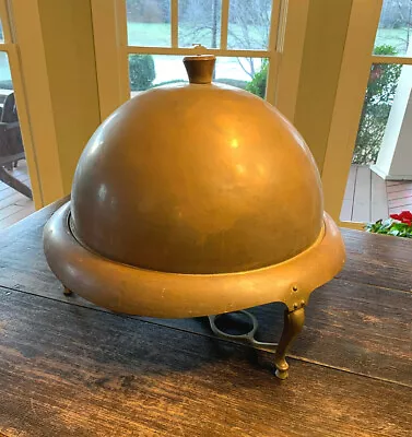 Vintage Copper And Brass Large Chaffing Dish • $165