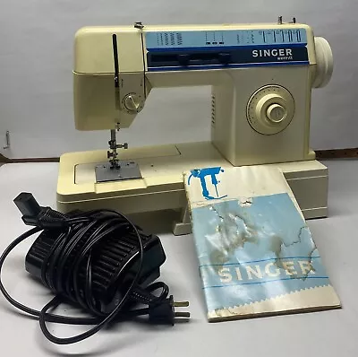 Vtg. Singer Merritt Sewing Machine 3317C W/ Pedal & Manual TESTED WORKING 1991 • $108.89