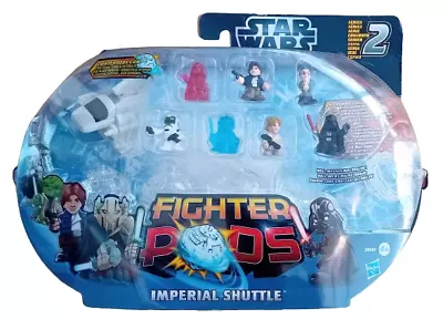 Star Wars Fighter Pods SERIES 2 IMPERIAL SHUTTLE Mini Figures 2012 Hasbro #38585 • £24.99