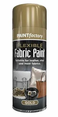£5.39 • Buy Flexible Fabric Spray Paint Leather Vinyl Textile Clothes Fast Drying - 200ml