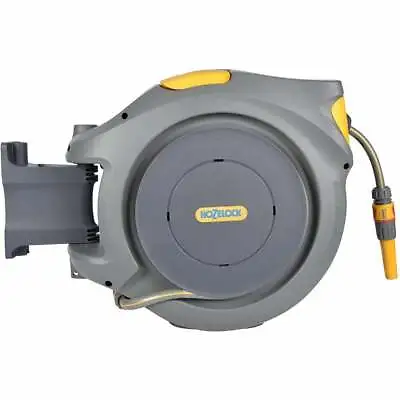 Hozelock Retractable Reel Wall Mounted Hose Pipe System 20m - 40m Garden Water • £106.95