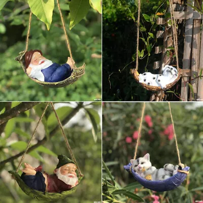 Naughty Gnome Statues Garden Outdoor Indoor Decoration DIY Resin Fun Ornament AU • $30.38