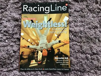 Racing Line Tag Mclaren Magazine  August  1999 • £4