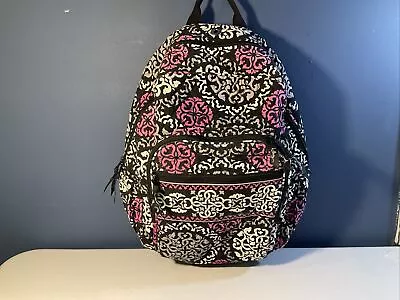 Vera Bradley Retired Canterberry Magenta Campus Backpack • $14.99