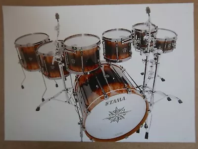 POP-CARD Feat. TAMA WARLORD EXOTIX DRUM KIT  11x15cm Greeting Card #abx • £6.99