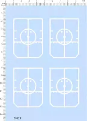 1/350 USS Ticonderoga-class Cruiser Parking Pad Apron Markings Water Slide Decal • $7.14