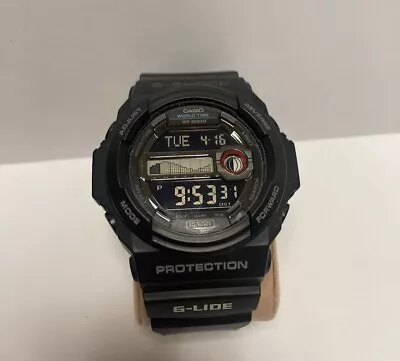 Casio G-Shock G-Lide Tide Graph Men's Watch GLX-150-1  Divers Watch Hard To Find • $50