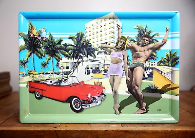 $52.50 • Buy Vintage Car Hop Auto Tray Drive In Theatre Chevy Ford Dodge Hot Rod Accessory