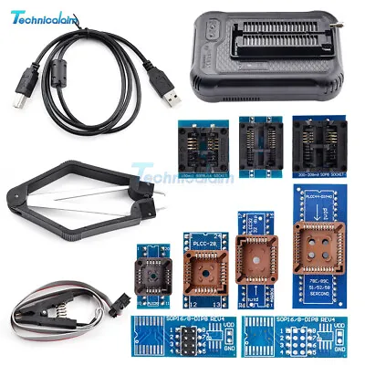 T48 TL866-3G High-Speed Programmer EPROM/MCU/SPI/Nor/NAND Flash/EMMC/IC Tester • $59.38