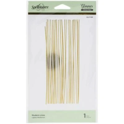 $48.93 • Buy Spellbinders Glimmer Backgrounds Hot Foil Plate-Modern Lines