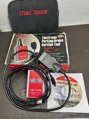 MAC TOOLS EPB101 ELECTRONIC PARKING BRAKE SERVICE TOOL In Soft Kit Bag • $39.99