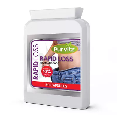 £7.99 • Buy Rapid Weight Loss Fast Slimming Diet Pills STRONG Capsules LEGAL SAFE UK 
