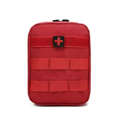 Outdoor Tactical First Aid Kit Bag Medical Molle EMT Emergency Survival Pouch • $17.19