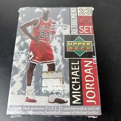 1999 Upper Deck Michael Jordan Basketball NBA Sealed Retirement Card Set • $69.99