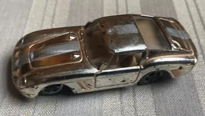 Vintage 1960's Aurora Cigar Box Chrome Ferrari Berlinetta 6102 Diecast Car • $4.95