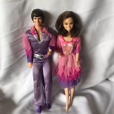 Vintage 1976 ￼Donny And Marie Osmond 12 Inch Dolls • $12.99