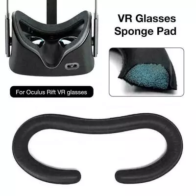 Leather Cushion Face Pads Eye Foam Mask Pad Cover For Oculus G5O3 CV1 Rift L4V6 • $5.95