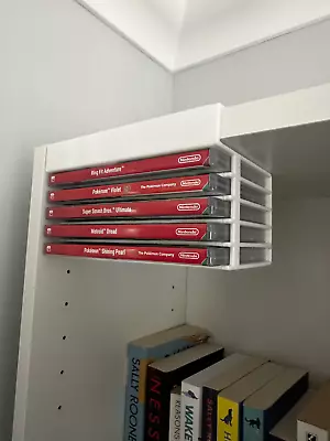 Nintendo Switch Game Storage For Ikea Billy Bookcase (20mm Shelf) • £14.44