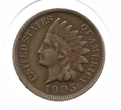 £4.51 • Buy 1905 Rare 100 Year Old Indian Head Penny Liberty Shield Cent US Collection Coin