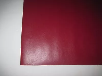 Darker Red Vintage Look Rexine Type Paper Suit Dansette & Wood Record Player • £16