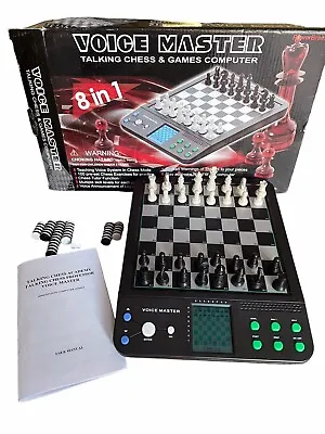 Voice Master Talking Chess & Games Computer (Tested Working) • $29.70