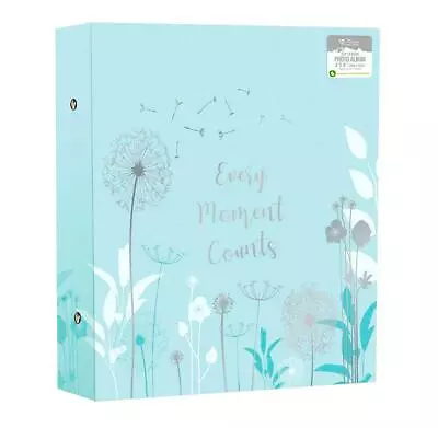 Slip In Large Photo Album Ringbinder Dandelion Memories Holds 500 - 6 X4  Photos • £15.95