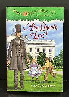 Abe Lincoln At Last! - Magic Tree House - Osborne - Hardcover - Acceptable • $2.99