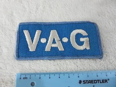 V.A.G. Volkswagen Audi Group Mechanic Uniform Vintage Patch Badge  (DK # 3) • $9.47