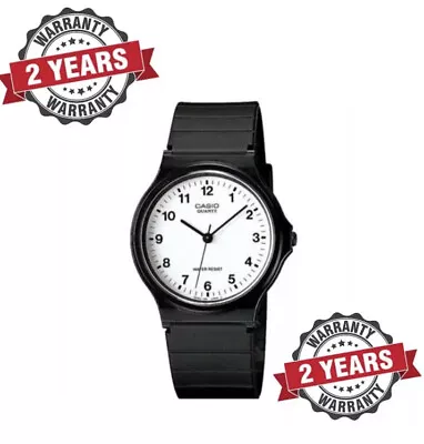 NEW Casio Classic Mens & Ladies Casual Black Wrist Watch MQ-24-7BLL- Warranty • £7.98