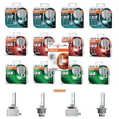 Osram Xenarc D1S D2S D3S D4S NB Blue Ultra Life All Types Free Choice 2pcs ... • $150.83